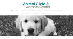 Desktop Screenshot of animalclinicandwellness.com